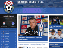 Tablet Screenshot of nk-sirokibrijeg.com